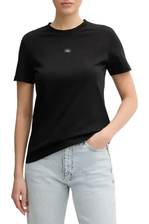 Calvin Klein T-shirt manica corta con patch logo