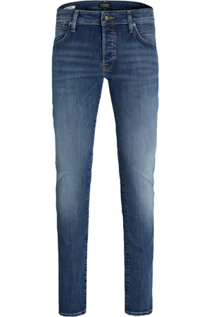 JACK & JONES Jeans slim fit in denim stretch lavaggio blu
