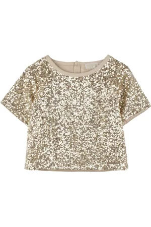 Michael Kors T-shirt manica corta con paillettes