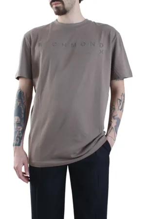 John Richmond T-shirt manica corta Zlaf con logo color