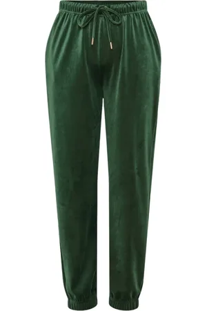 Pieces® Pantaloni joggesr in velluto verde