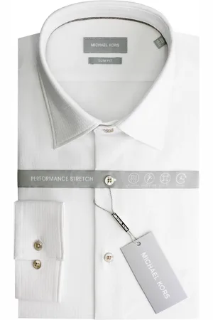 Michael Kors Camicia manica lunga Perfermance stretch