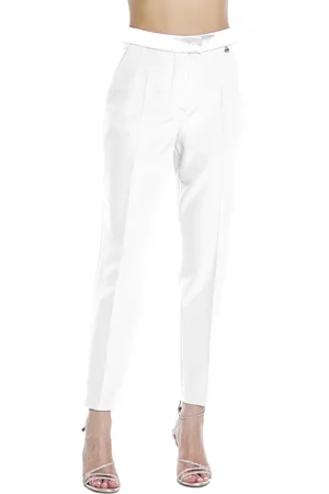 Relish Pantaloni slim con dettagli satin