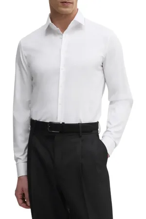 Calvin Klein Tonal structure slim shirt