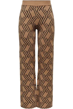ONLY Pantalone in maglia anny Marrone