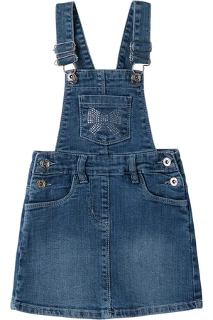 iDo(Dodipetto) Salopette in denim lavaggio blu