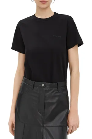 Pinko T-shirt manica corta Star con logo ricamato