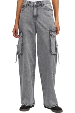 JJXX Jeans cargo gamba larga lavaggio grigio