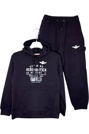 Aeronautica Militare Completo felpa con cappuccio e pantaloni