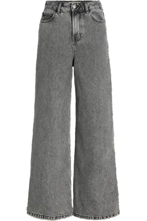 JJXX Jeans gamba larga Tokyo lavaggio grigio