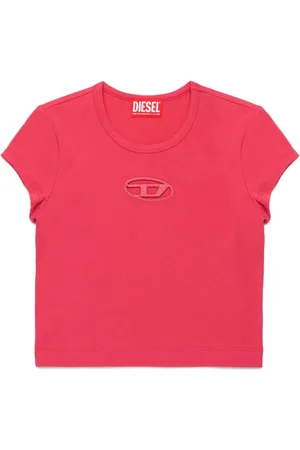 Diesel T-shirt manica corta Tangie con logo cut out