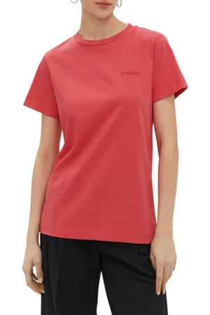 Pinko T-shirt manica corta Star con logo ricamato