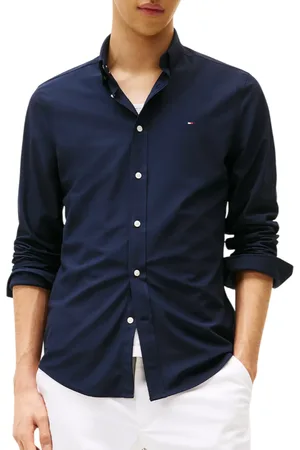 Tommy Hilfiger Camicia manica lunga in tessuto tecnico