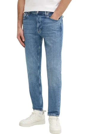 Calvin Klein Jeans Dad gamba slim lavaggio blu