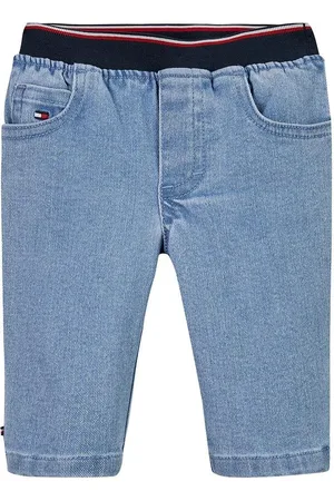 Tommy Hilfiger Jeans neonato in denim stretch lavaggio blu