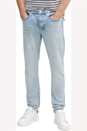 Calvin Klein Jeans in denim stretch slim lavaggio blu chiaro