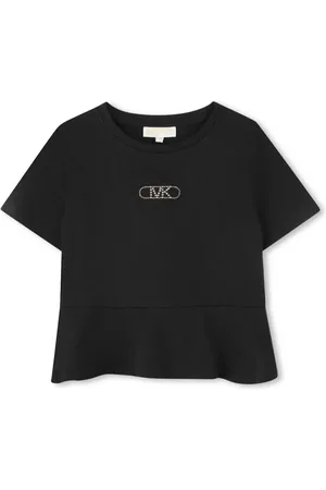 Michael Kors T-shirt manica corta con logo borchiato