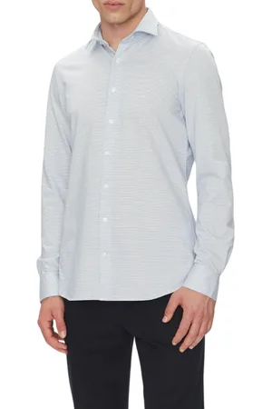 Michael Kors Performance knit dobby slim shirt
