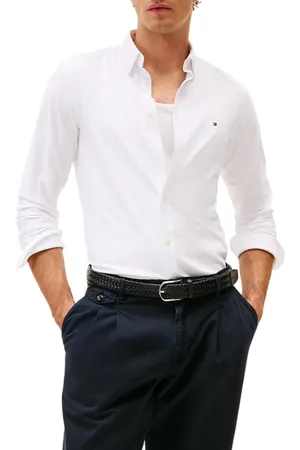 Tommy Hilfiger Camicia manica lunga in tessuto tecnico