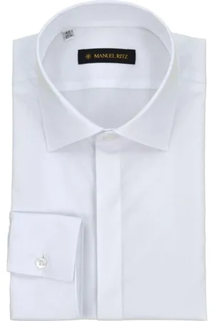 Manuel Ritz Camicia manica lunga con collo francese