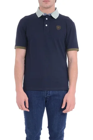 Blauer Polo maniche corte Dabney in piquè