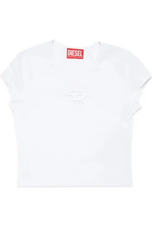 Diesel T-shirt manica corta Tangie con logo cut out