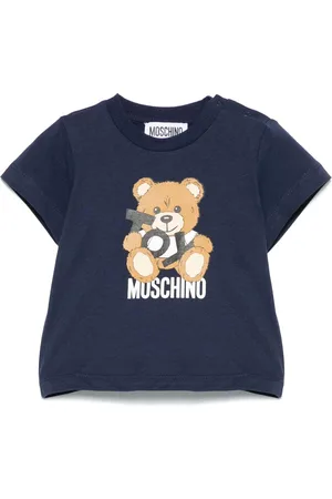 Moschino T-shirt maniche corte con orsetto Toy
