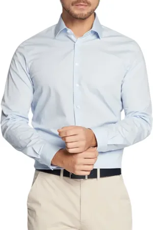 Calvin Klein Camicia manica lunga con logo ricamato