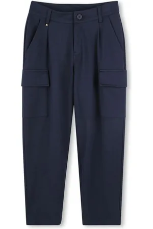 HUGO BOSS Pantaloni cargo in misto viscosa