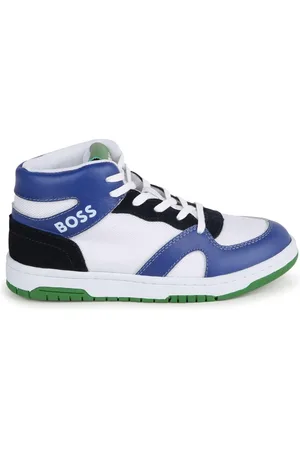 HUGO BOSS Sneakers alte colorblock blu