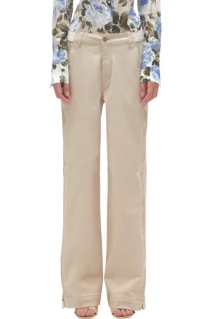 Blugirl Jeans gamba larga con cerniere