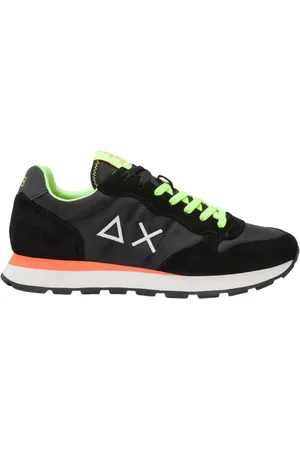 sun68 Sneakers Tom Fluo in nylon e suede