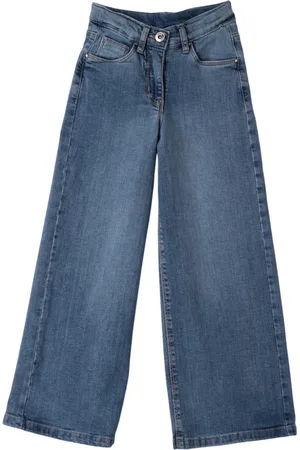 iDo(Dodipetto) Jeans gamba larga in denim stretch lavaggio blu