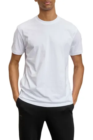 Blauer T-shirt maniche corte Anthony in jersey