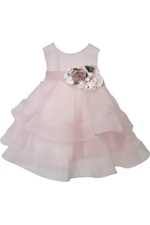 Mimilù Abito da cerimonia con balze in organza