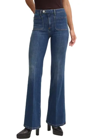 Pinko Jeans flare Fernanda vita alta lavaggio blu scuro