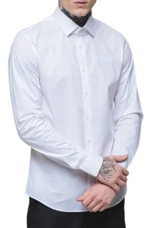 Calvin Klein Inf wb 80/2 dobby slim shirt