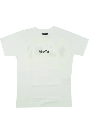 DISCLAIMER T-shirt maniche corte con stampa logo