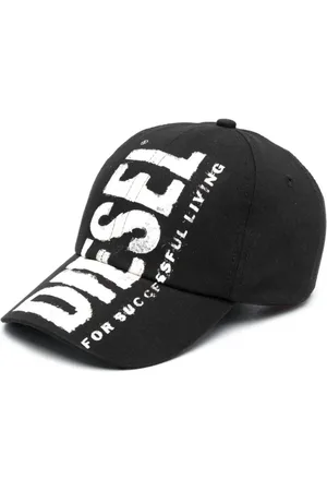 Diesel Cappello con visiera e stampa logo
