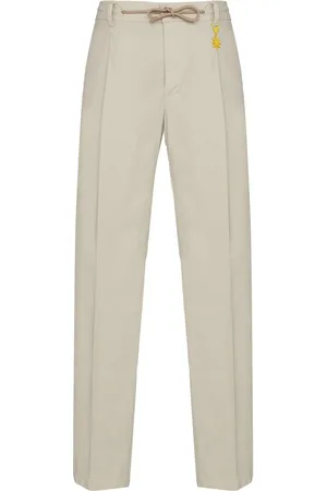 Manuel Ritz Pantaloni in gabardina con coulisse