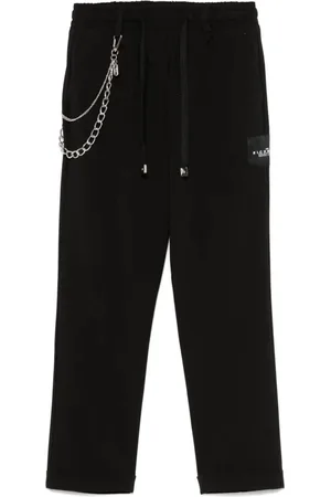 John Richmond Pantaloni Baum con catenella