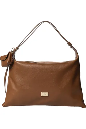 MARC ELLIS Borsa a spalla Maryland M in pelle trapuntata cuoio
