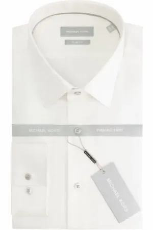 Michael Kors Camicia manica lunga in fantasia logata jacquard
