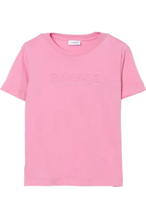 Pinko T-shirt maniche corte in cotone rosa