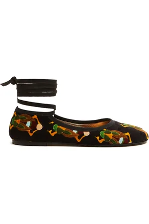 La DoubleJ Winter Ballerina Flats