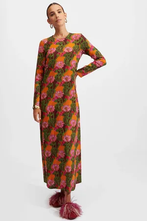 La DoubleJ Long Sleeve Swing Dress