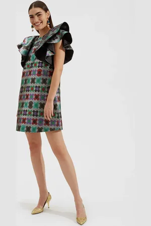 La DoubleJ Flame Mini Dress