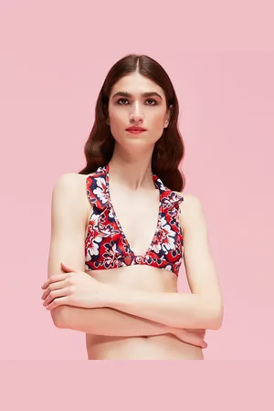 La DoubleJ Rouches Bikini Top