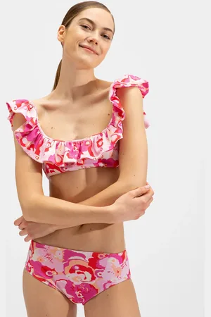La DoubleJ Ruffle Bikini Top