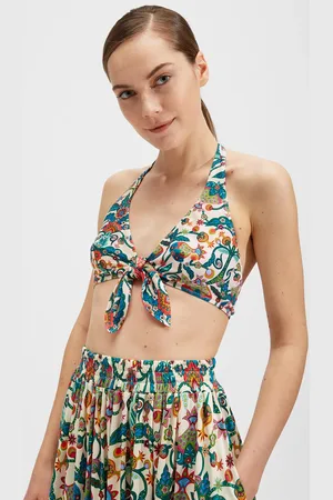 La DoubleJ Bow Bikini Top